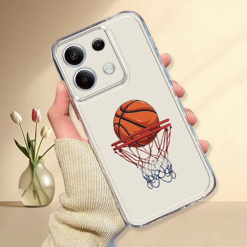 Xiaomi Poco X6 - Casing Ponsel Pola Basket Keren untuk