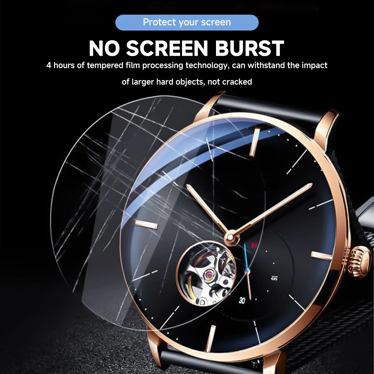 Pelindung layar jam tangan pin - Smartwatch Screen Film ulasan dan harga