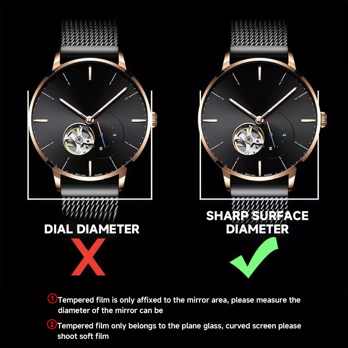 Pelindung layar jam tangan pin - Smartwatch Screen Film ulasan dan harga