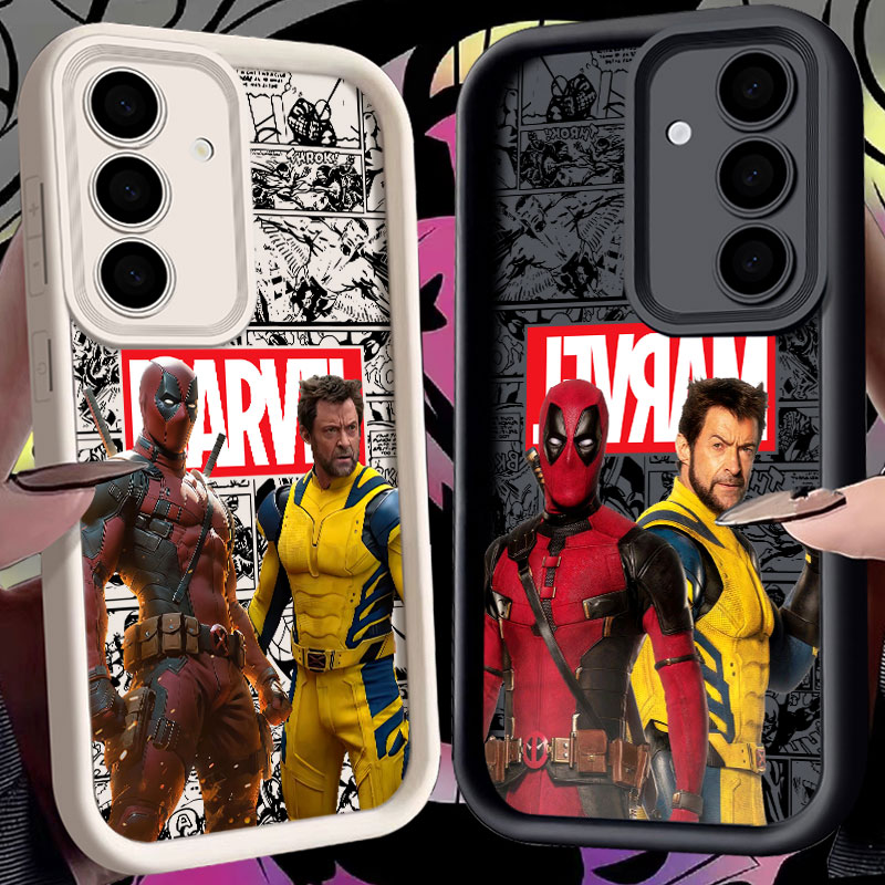 Casing Marvel Deadpool dan Wol - Samsung Galaxy S24 ulasan dan harga